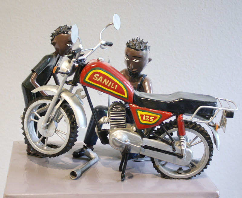 Didier Togo Figuren Motorrad Schrauber B