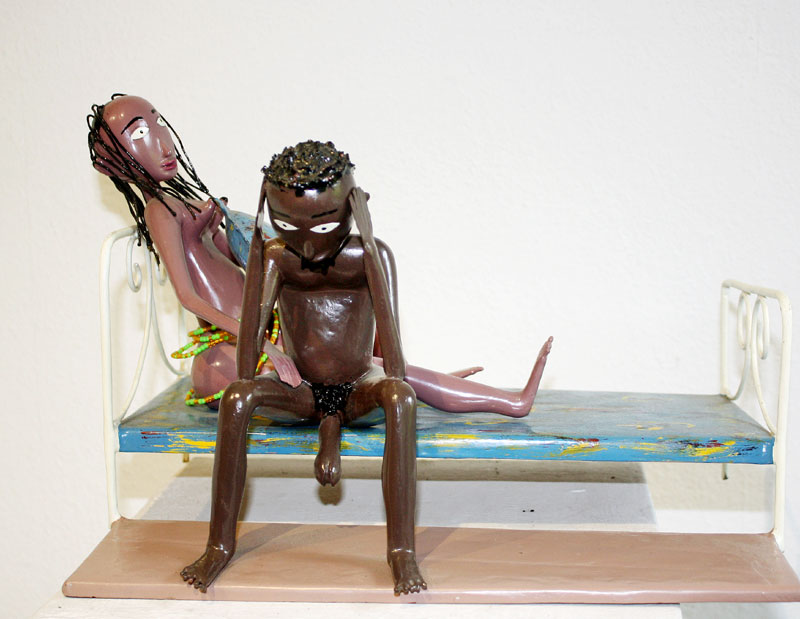 Didier Blechfiguren Metallkunst Togo Sex B