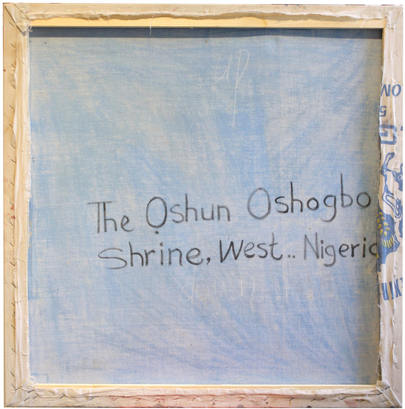 Oshun Oshogbo Shrine Painting of Amedokpo Togo R