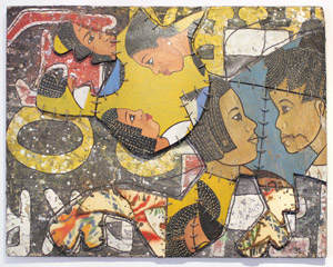 Material Collage Azankpo Togo Art Africain Togo