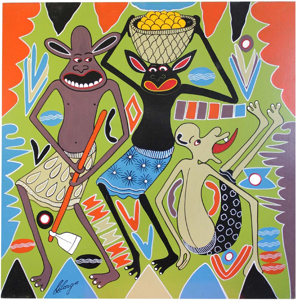 Georges Lilanga Tanzania painting A