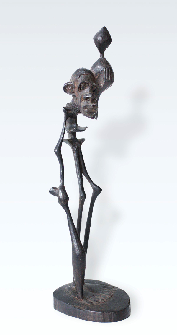 Makonde Shetani Figur Miniatur B